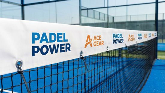 Lona Cubre red padel personalizada