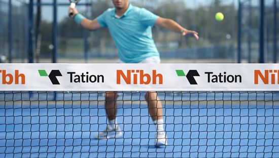 Lona Cubre red padel personalizado